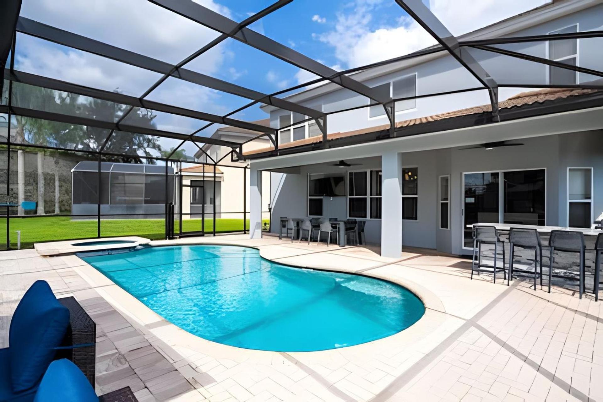 Dnf - 2532 Ab - 6Bd/4Ba Windsor Luxury Villa | Game Room & Pool Orlando Bagian luar foto